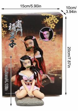 Demon Slayer Nezuko Cake Topper Collectable