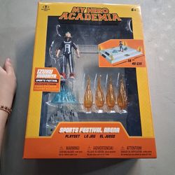 My hero Academia Deku Sports Festival Figure With Stand And Bakugo Figure  