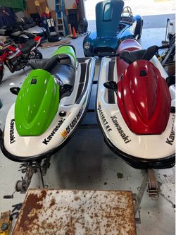 CLEAN Two Kawasaki 15F Jet Ski Water Ready, ***Just serviced***