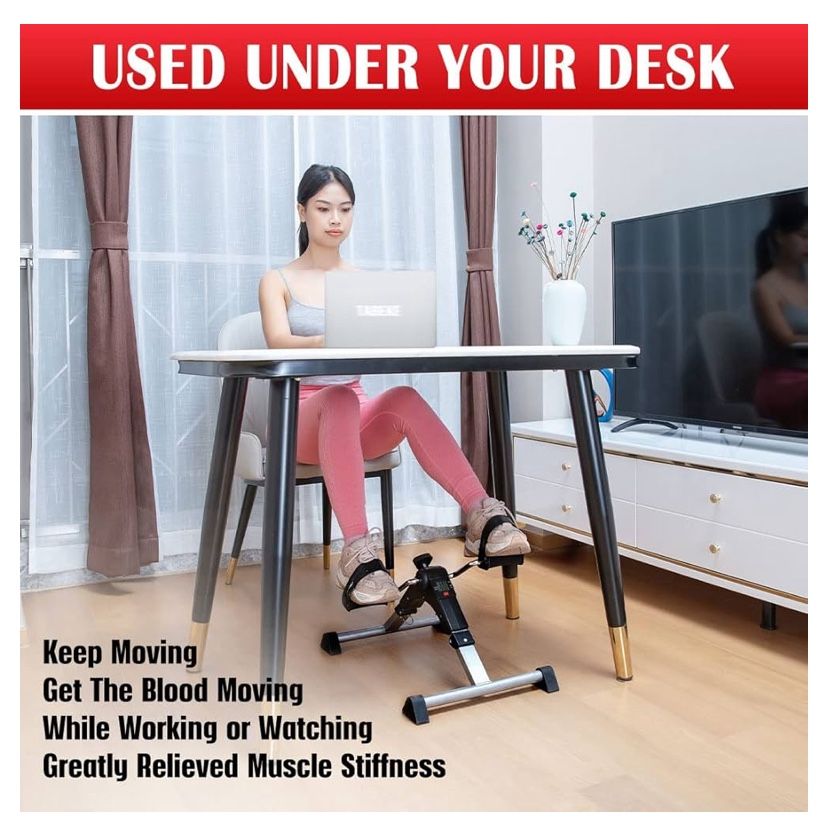 TABEKE Under Desk Bike Pedal Exerciser