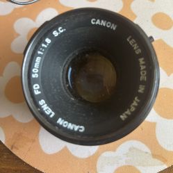 CANON LENS FD 50mm 