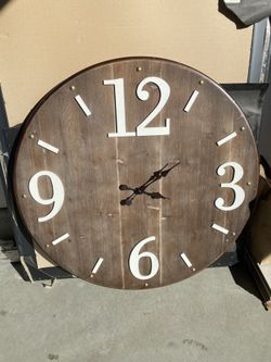Barn Style Wall Clock 