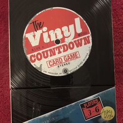 The Vinyl Countdown Card Game NEW!