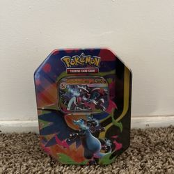 Pokémon Mega Charizard Ex Factory Sealed Tin- Charizard X 