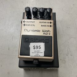 Boss AW-3 Dynamic WAh Pedal w/Box