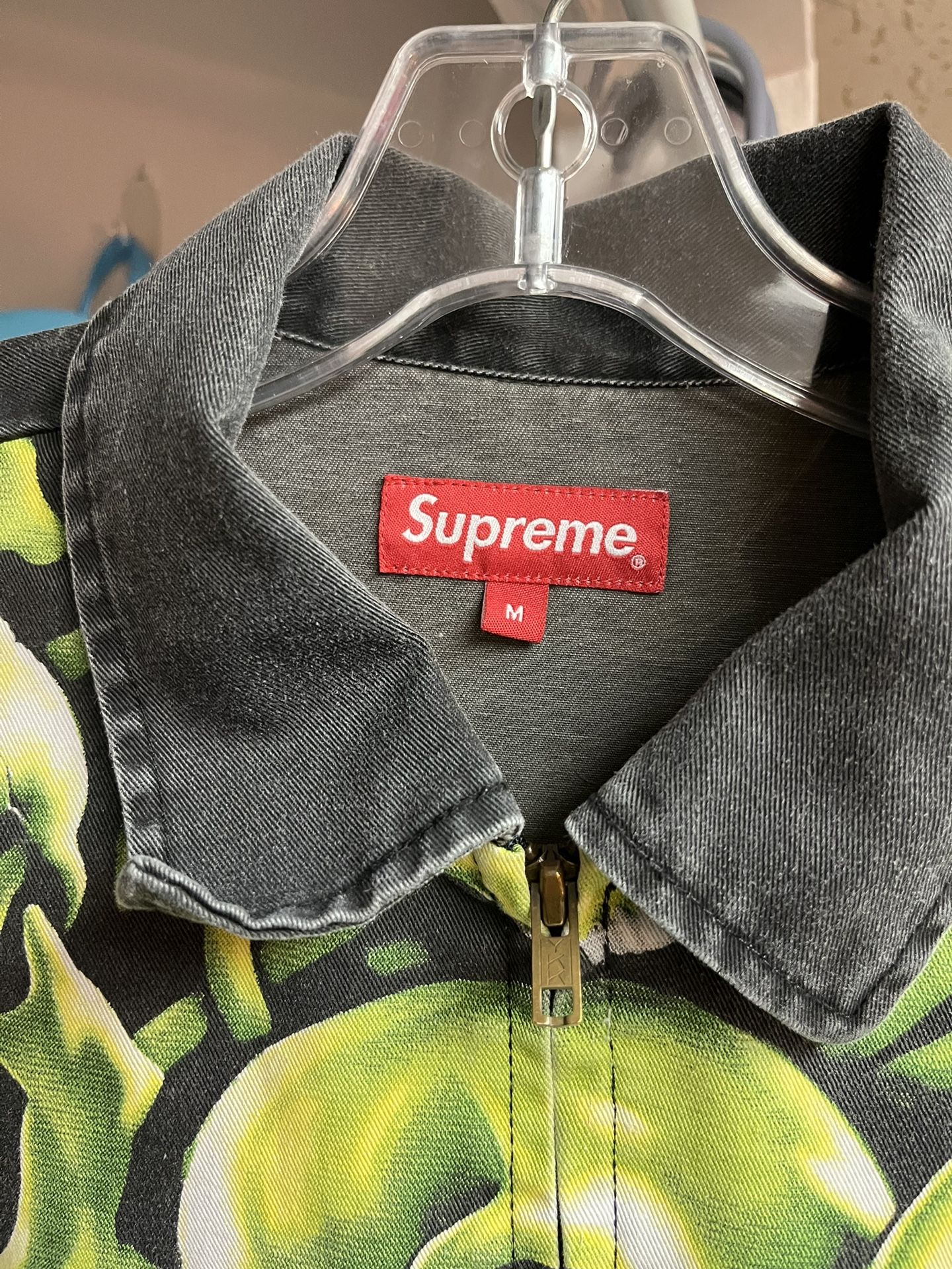 Supreme Skull Pile Work Jacket ss18 spring summer hype rare medium