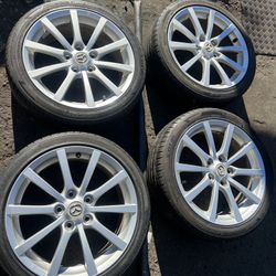 (4) 17” Mazda Wheels Installation Included 