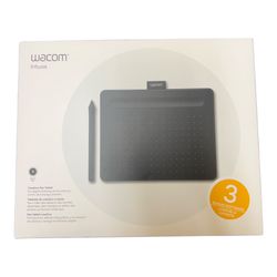 Wacom - Intuos Graphic Drawing Tablet for Mac, PC, Chromebook & Android (Small) with Software Included - Black Model: CTL4100