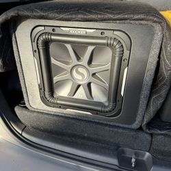 Kicker Solo-Baric L7 12" Subwoofer – 2 Ohm – Square L7 Bass – Custom Box 