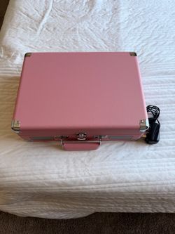 Pink Electric Record Player
