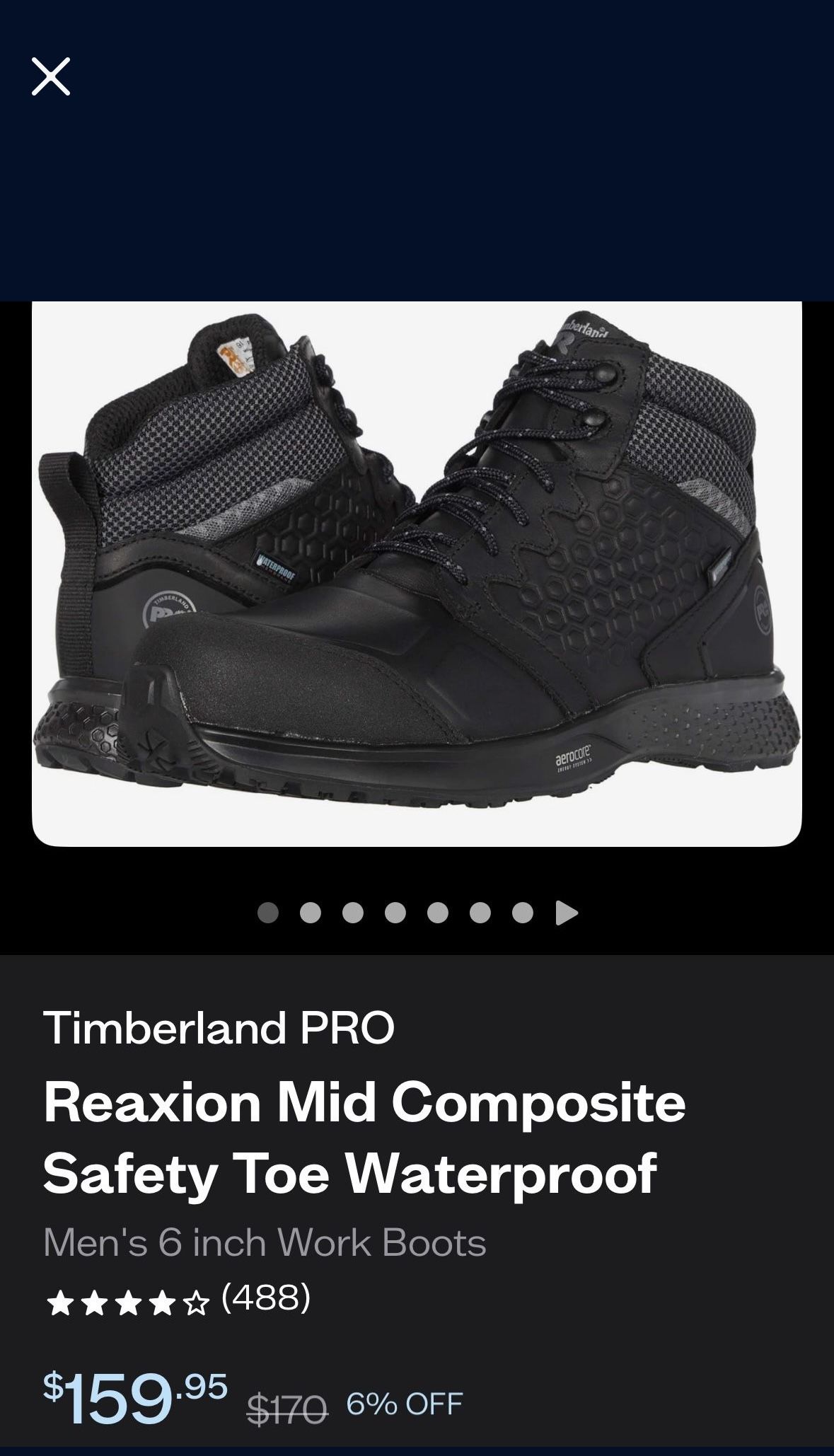 Timberland Work Boots