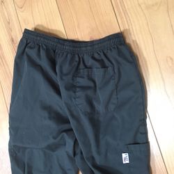 4 UniSex Scrubs Black Size Medium 