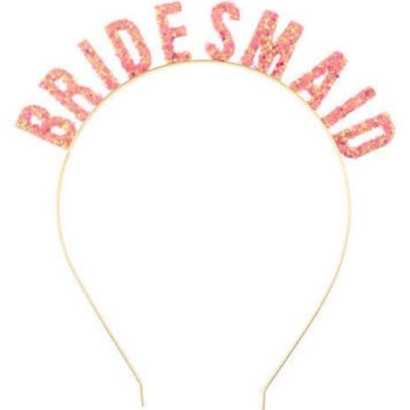 NWT Pink Bridesmaid Headband - Wedding Jewelry OS