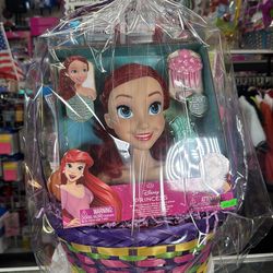 Disney Ariel styling head Easter Basket