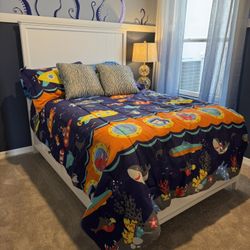 Full Size Bedroom Set W/ Storage - Model Home Furniture 