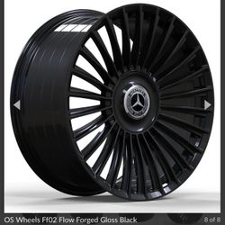 24” Flow Forged Wheels 