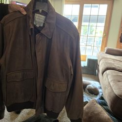 Smithsonian Brown Leather Jacket