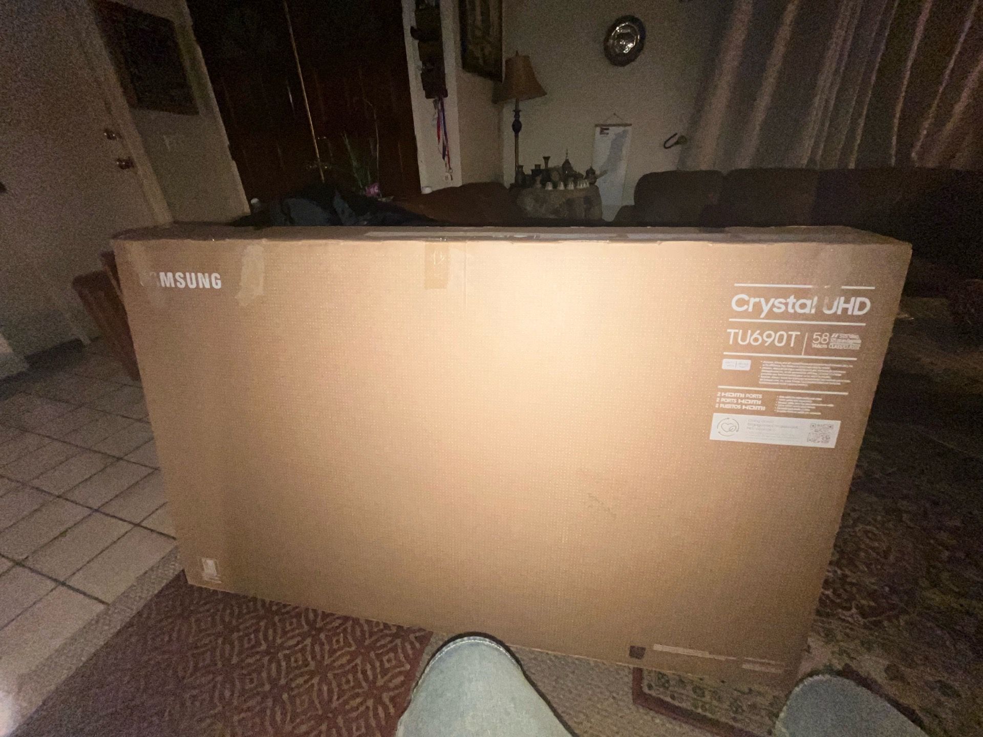 Samsung 58” Crystal UHD 4K Smart TV Brand New