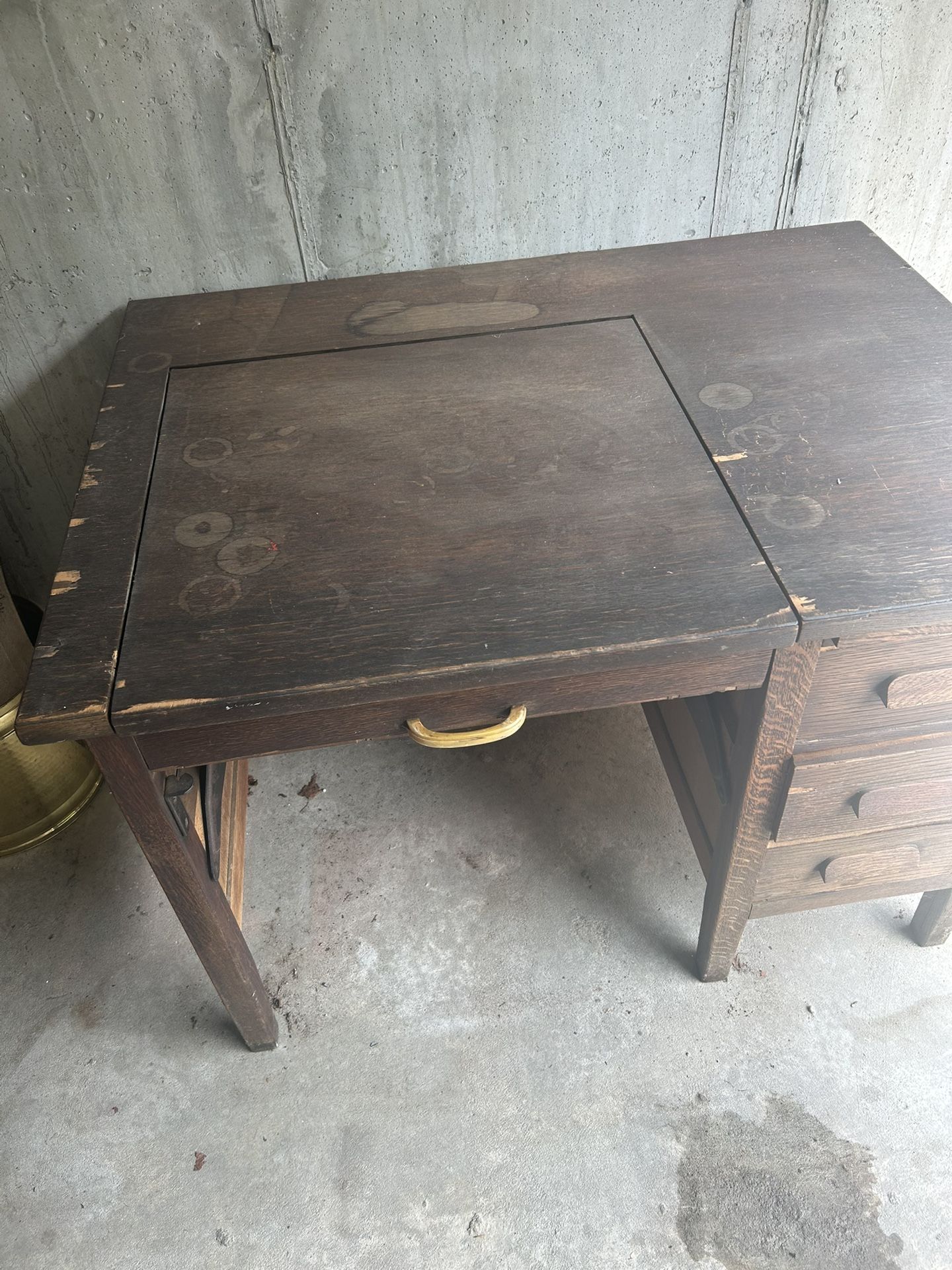 Vintage Wooden Desk