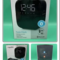 Alarm Bluetooth Speaker