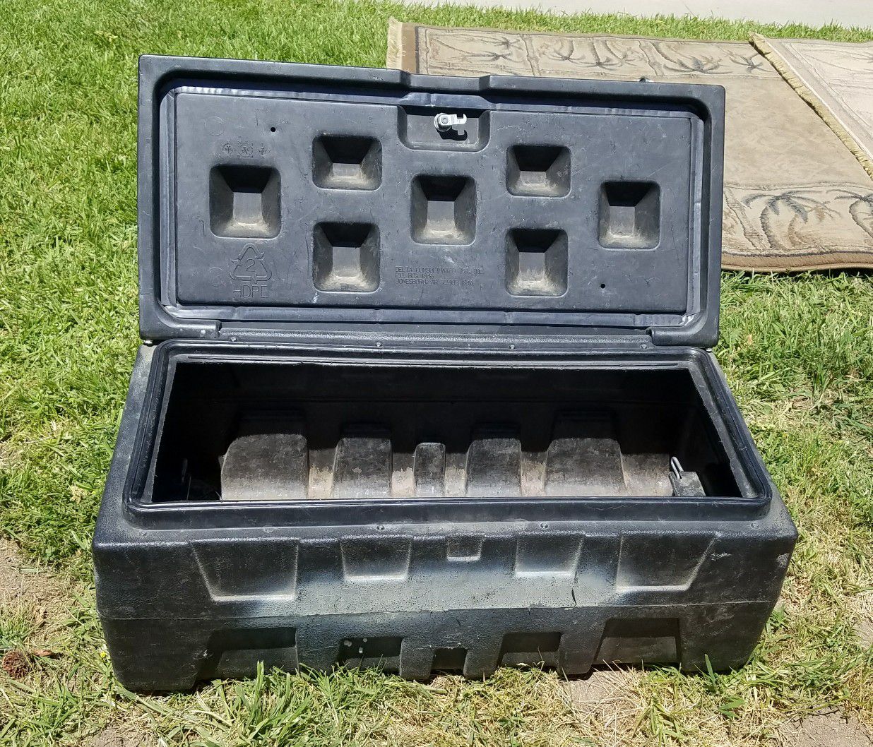 Black Delta Hopper Compact Portable Tool box for Sale in San Bernardino, CA  - OfferUp