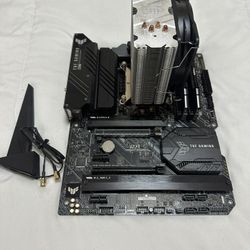 Gaming PC Combo. Motherboard, CPU, Ram,  Cooling Fan, PC Monitor/Desk Arm