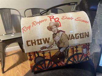 Roy Rogers &Dale Evans Chow Wagon -Collectinle Tin