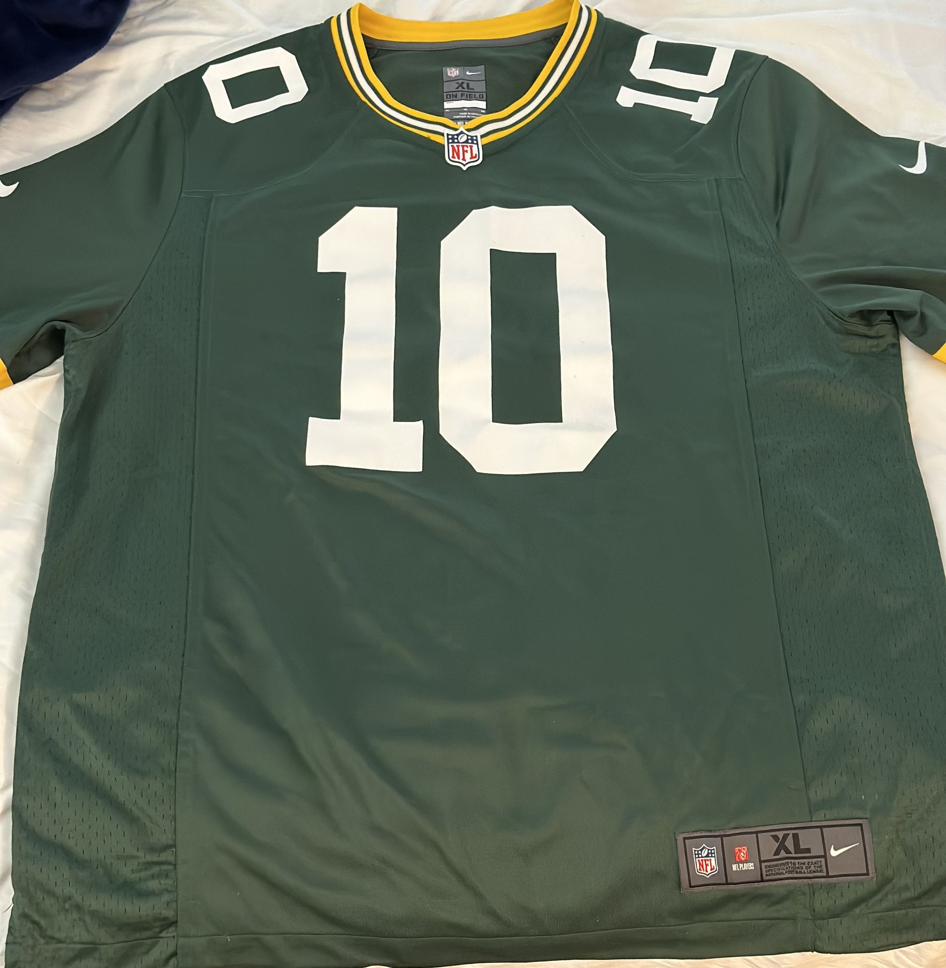 Green Bay Packers Jordan Love Official Game Jersey