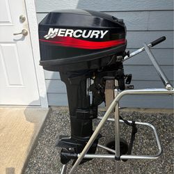 9.9 Mercury outboard!