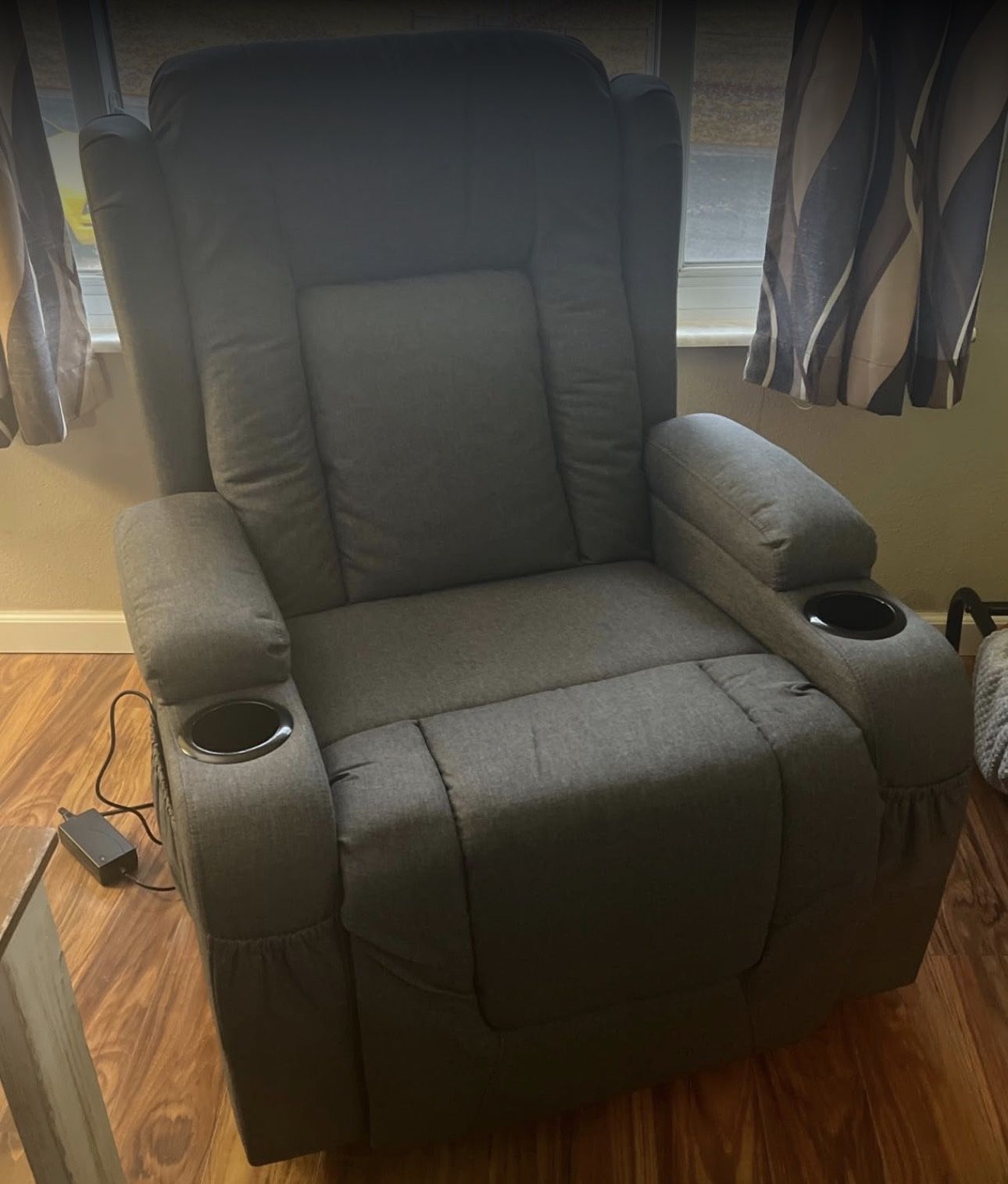 Recliner Chair - Electric Blue