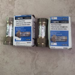 2 New Dual Check Valve