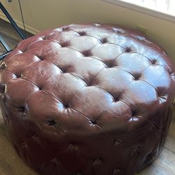 Brown Chair Foot Rest ottoman