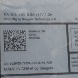 SEAGATE CHEETAH 15K.7 HARD DRIVE 