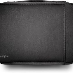 Kensington 11.6-Inch Laptop Sleeve with Storage Pocket for Chromebook, Laptop, Tablet (K62609WW),Black