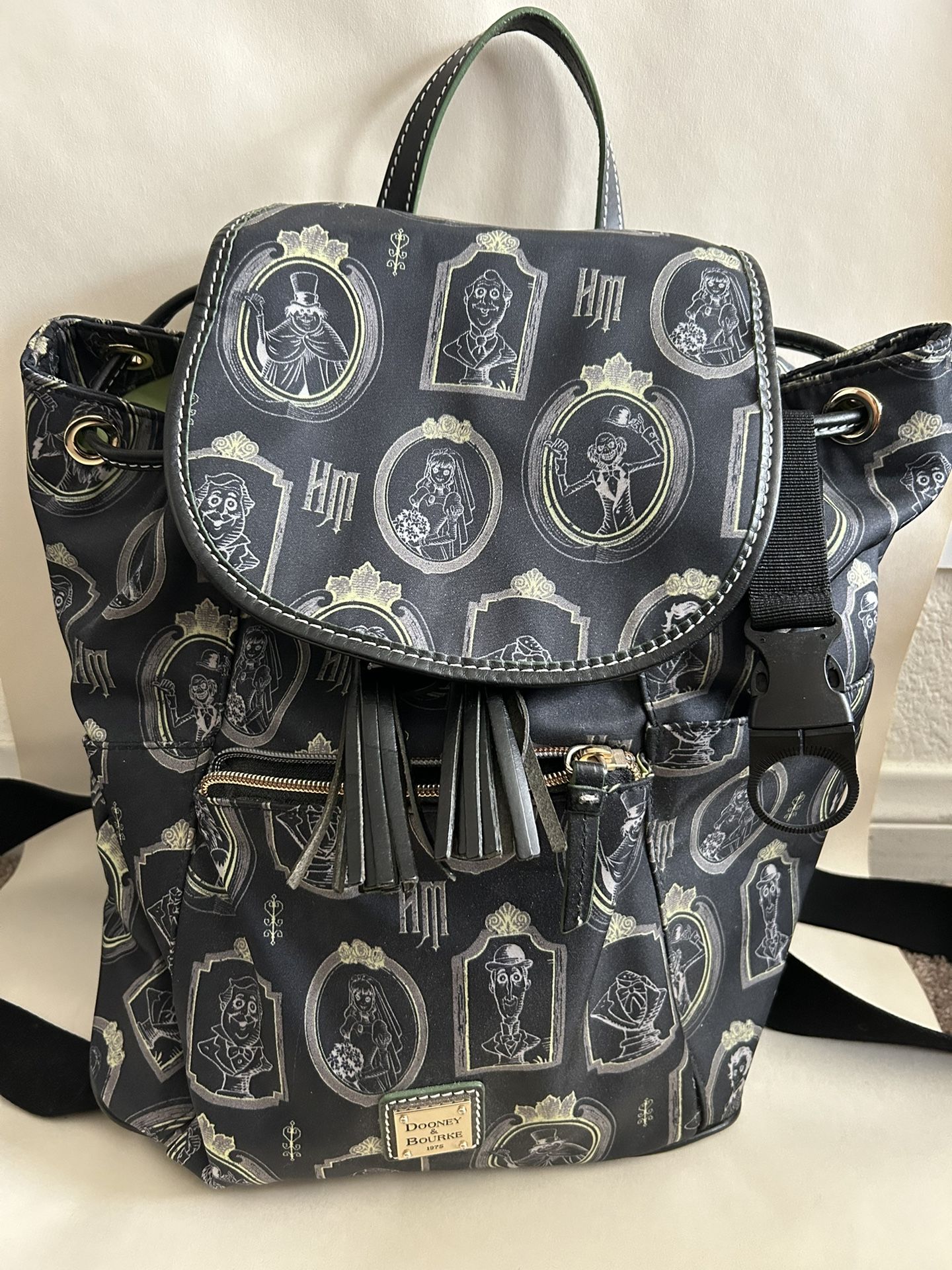 Dooney Bourke Disney Parks Haunted Mansion Large 2016 Backpack