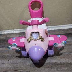Toy airplane for girls with music. Used condition.
