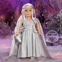 American Girl Doll Collector Limited Edition Swarovski Crystals Shimmering Silver New In Box
