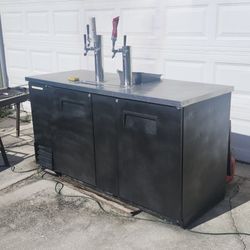 Commercial 2-Tap Draft Beer Kegerator – Works – Must Go Today