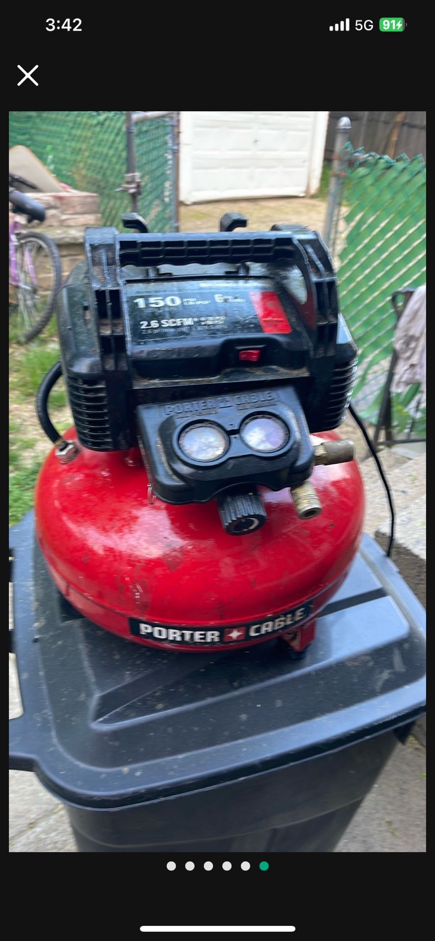 Porter Cable Air Compressor