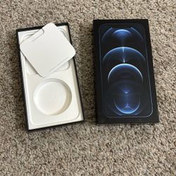 EMPTY BOX IPHONE 12 PRO  MAX128 GB 