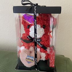 Foam Rose Bear 