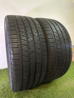 V51 285 45 21 113H Continental CrossContact LX Sport Run Flat 2 Used Tires 85% Life