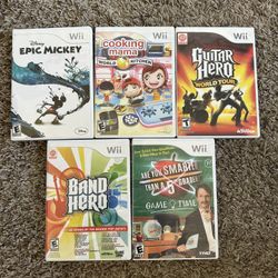 5 Wii Games