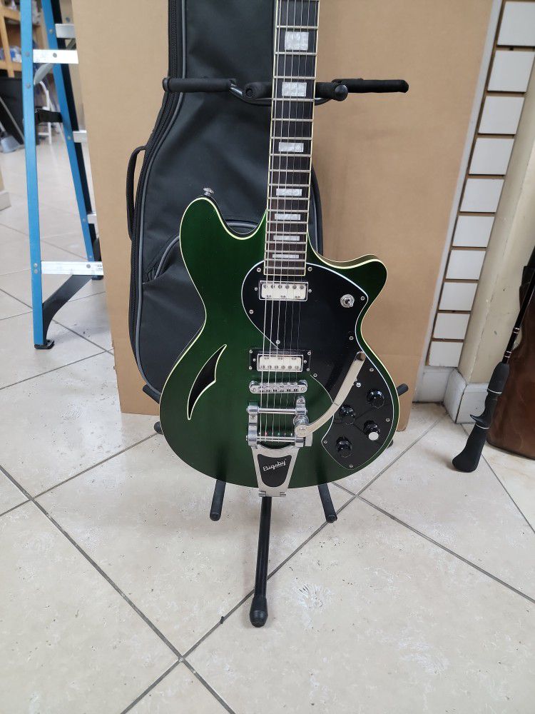 Shester- Ts/h-1 Emerald Green Pearl Electric Guitar