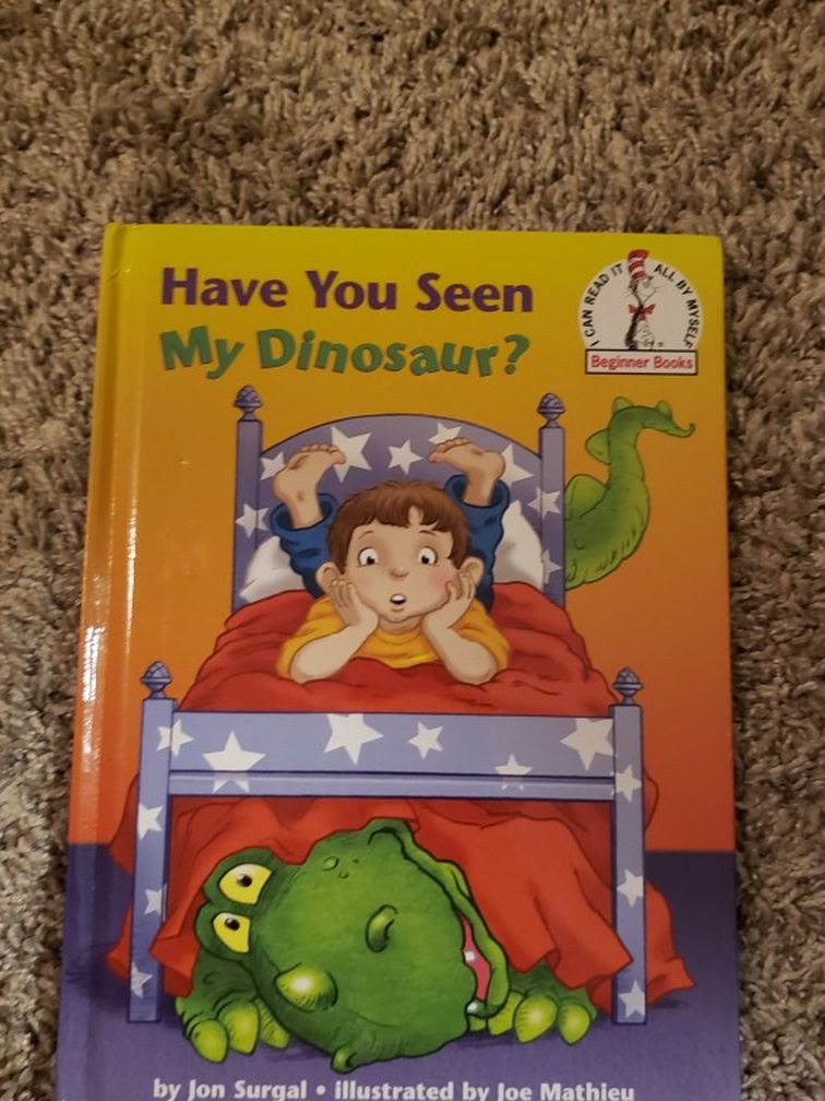 Dr Seuss Have You Seen My Dinosaur Book