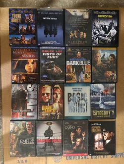 $2 Each - DVD Movie Collection