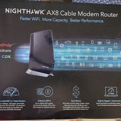 Nighthawk Ax6000 WiFi 6 Router Gigabits