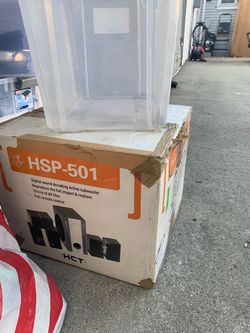 HCT HSP-501 Home Theater Speaker System