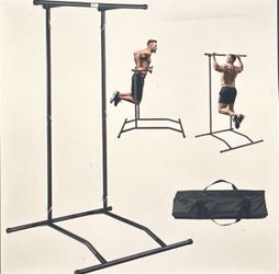 Fitness Pull Up/Dip Tower Adjustable