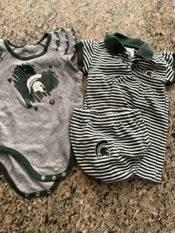 Michigan State Baby Attire 